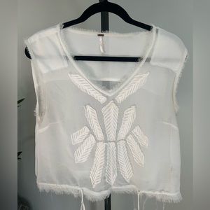 Free people chiffon top